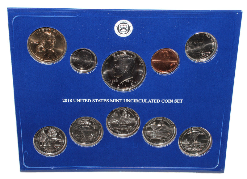 2018 PD US Mint Set (OGP) 20 coins