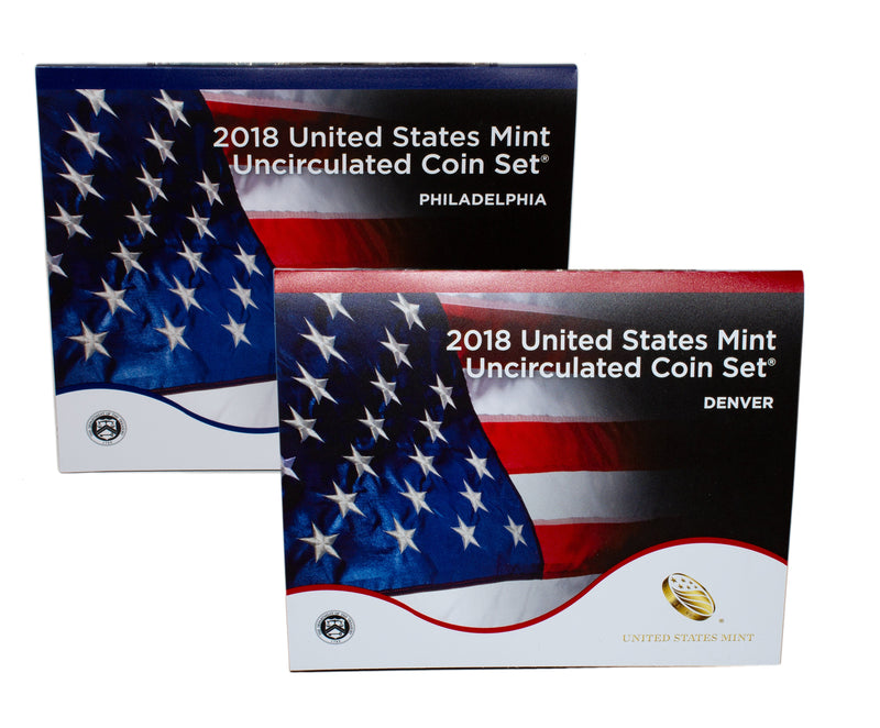 2018 PD US Mint Set (OGP) 20 coins