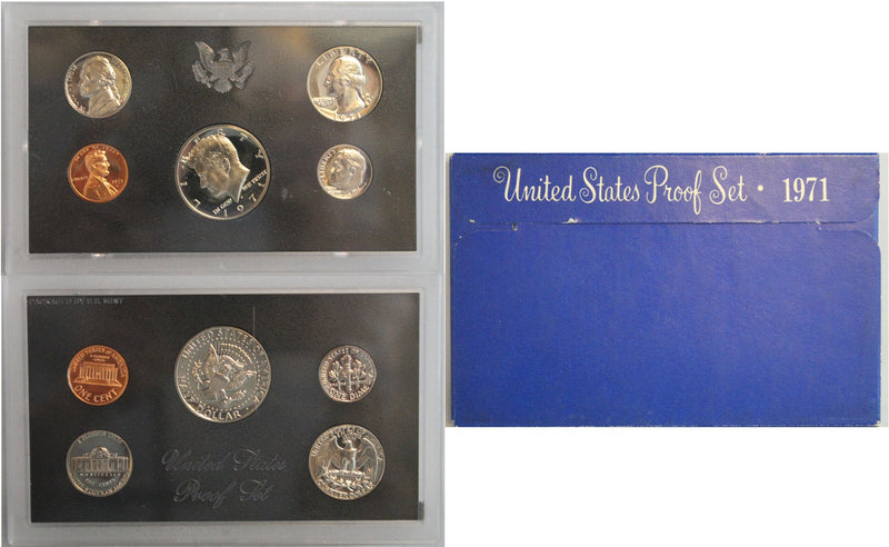 1970-1979 S Proof Set Run CN-Clad 10 Sets 57 Coins