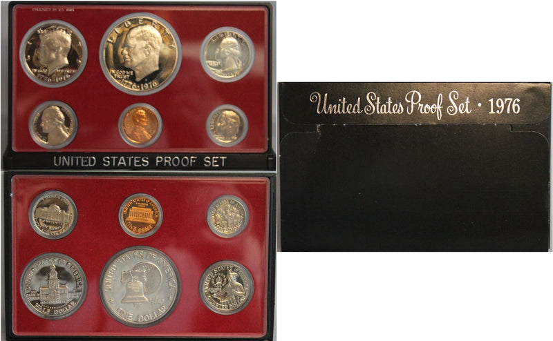 1970-1979 S Proof Set Run CN-Clad 10 Sets 57 Coins