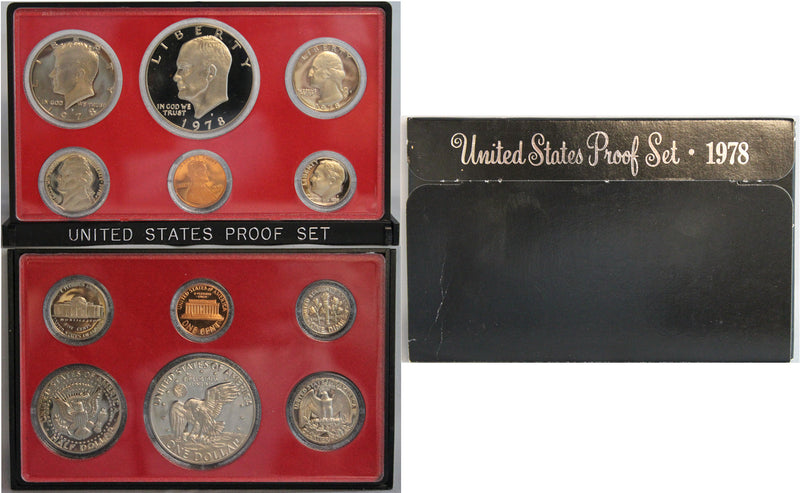 1978 Proof Set CN-Clad (OGP) 6 coins