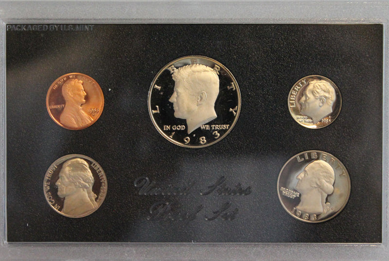 1980-1989 S Proof Set Run CN-Clad 10 Sets 52 Coins