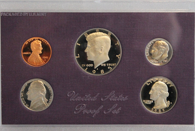 1980-1989 S Proof Set Run CN-Clad 10 Sets 52 Coins