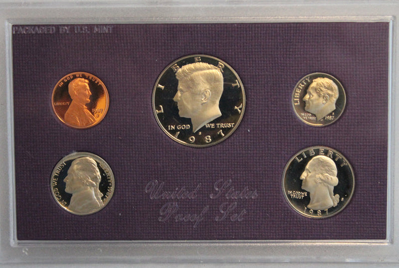 1984-1993 S Proof Set Run CN-Clad 10 Sets 50 Coins