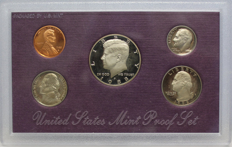 1980-1989 S Proof Set Run CN-Clad 10 Sets 52 Coins