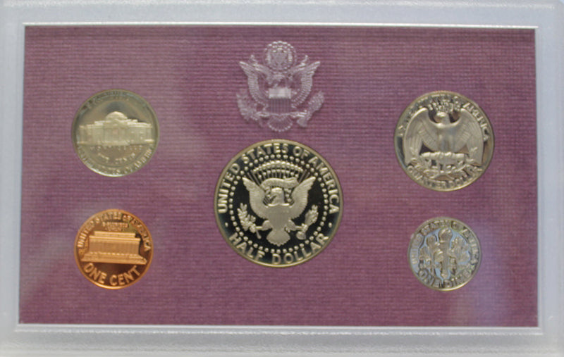 1989 Proof Set CN-Clad (OGP) 5 coins