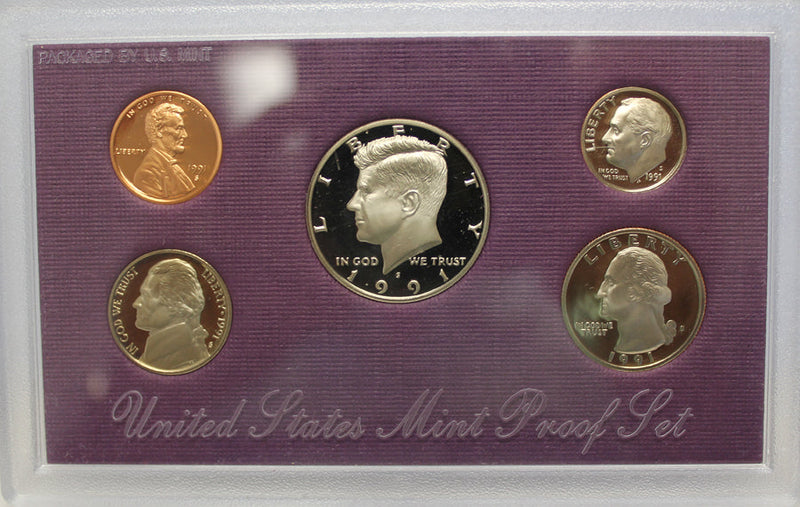 1984-1993 S Proof Set Run CN-Clad 10 Sets 50 Coins