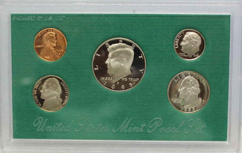 1990-1998 S Proof Set Run CN-Clad 9 Sets 45 Coins