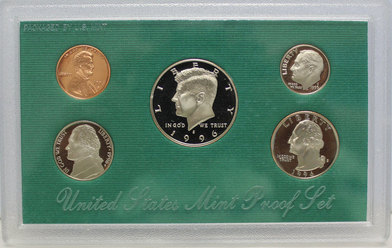 1994-1998 S Proof Set Run CN-Clad 5 Sets 25 Coins