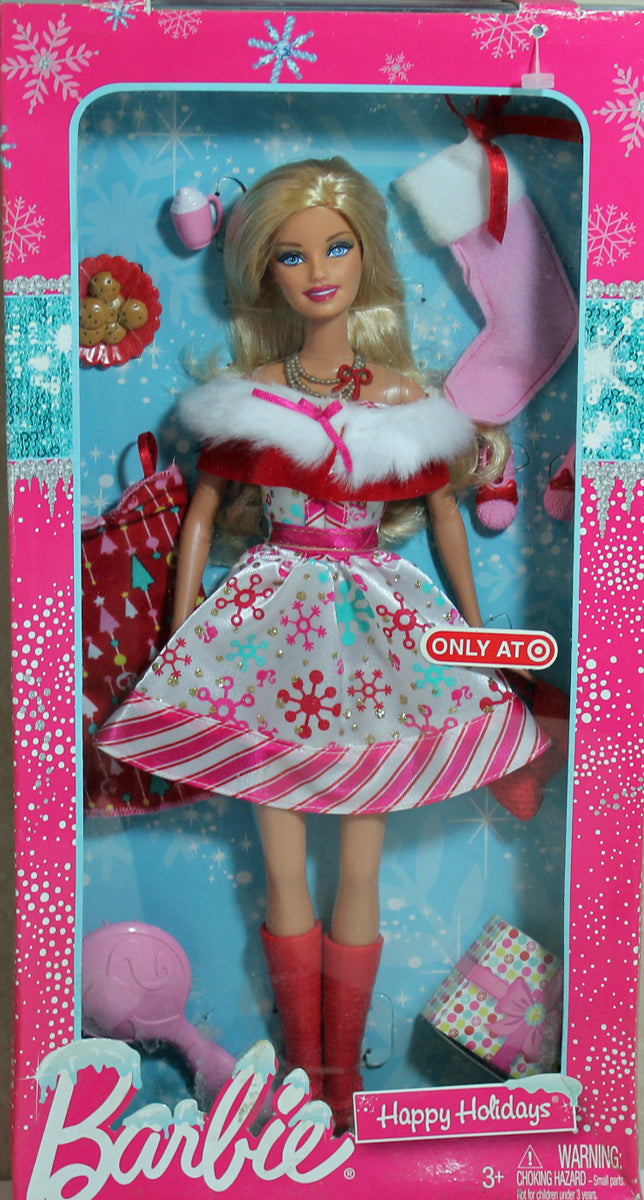 2010 Target Happy Holidays Barbie (V8930)