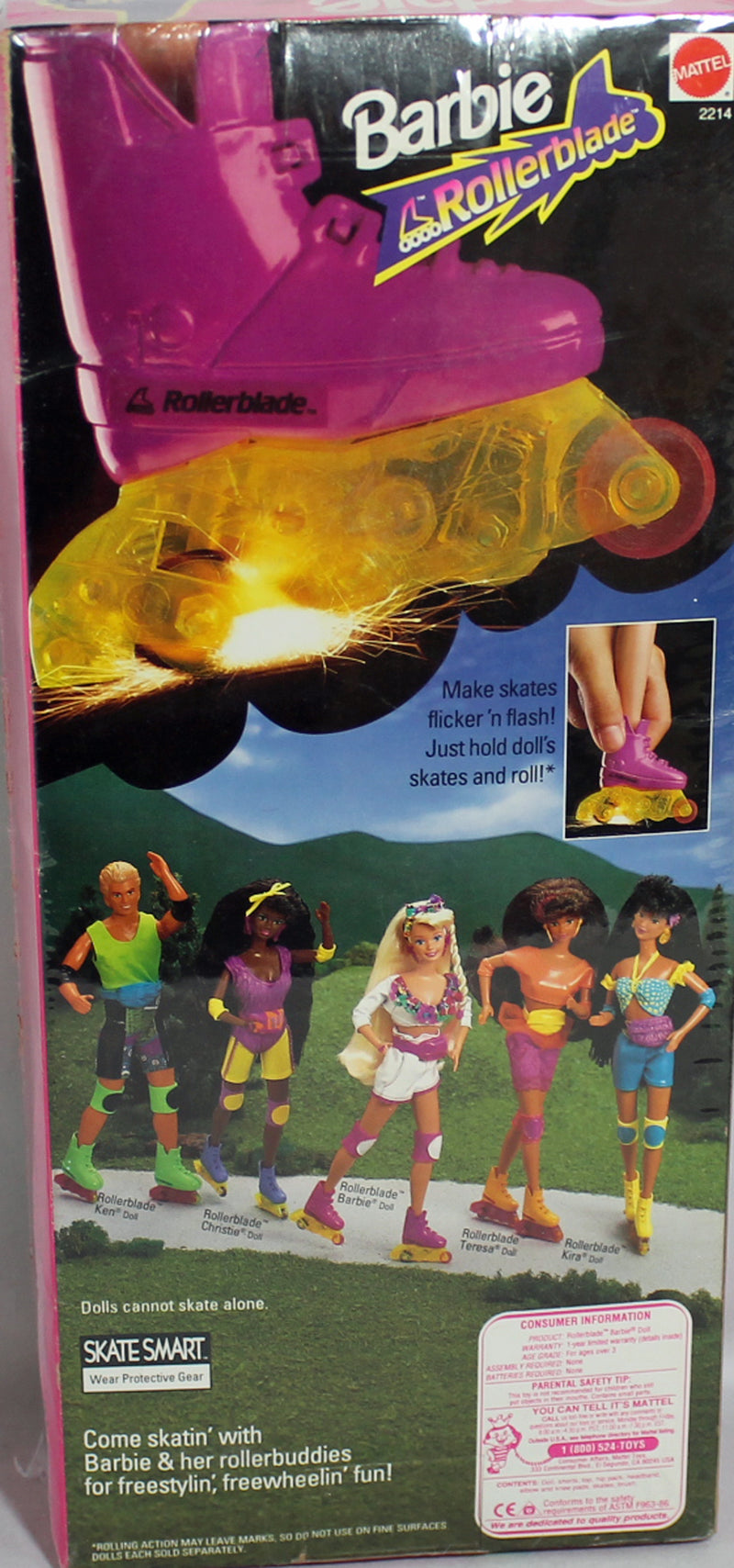 1991 Rollerblade Barbie (2214)