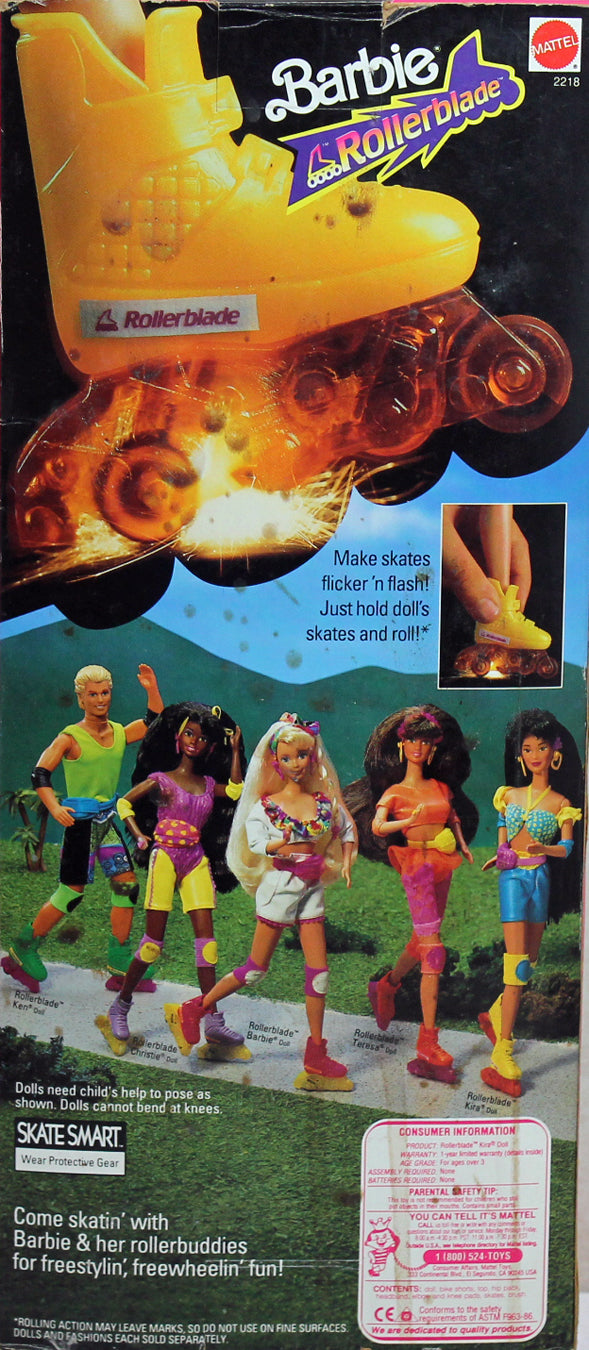 1991 Rollerblade Kira Barbie (2218)