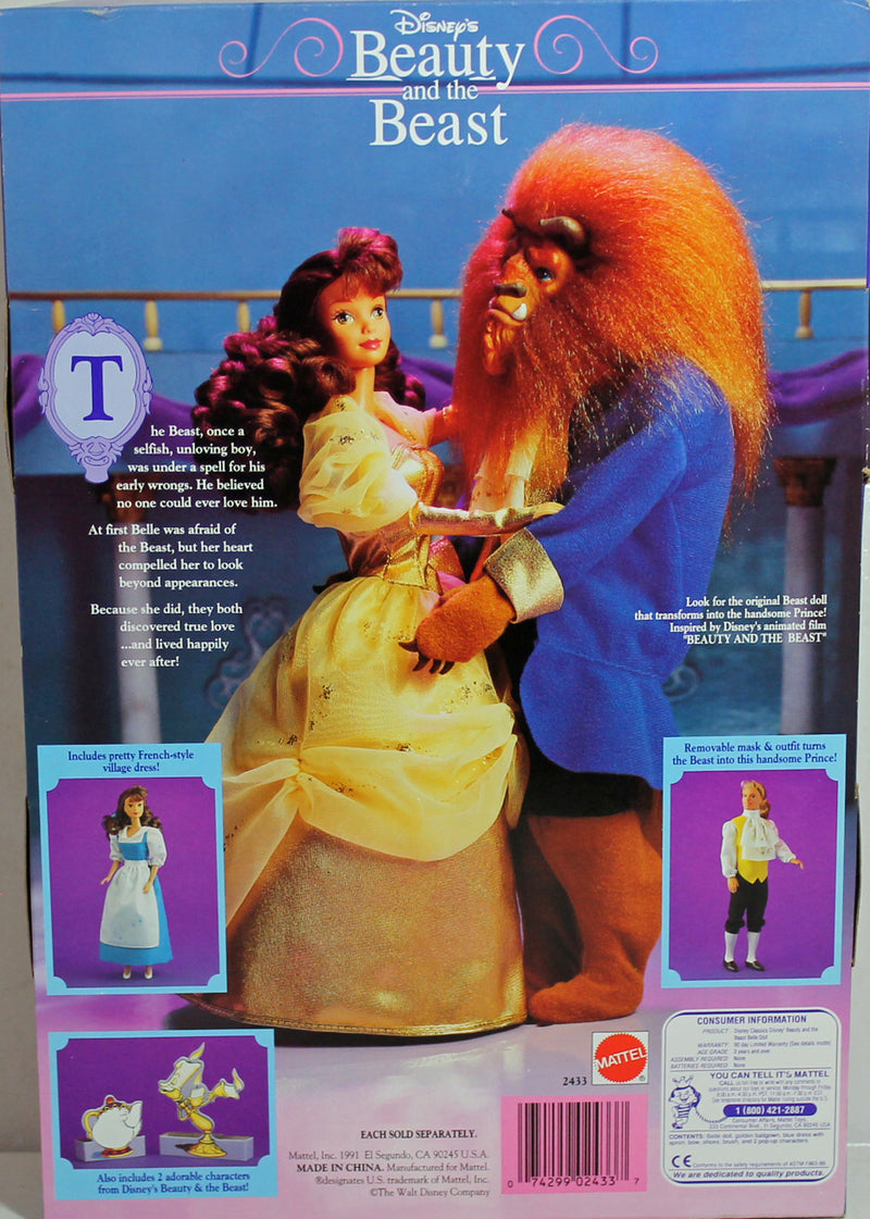 1991 Disney Classics Beauty Belle Barbie (2433) - Disney