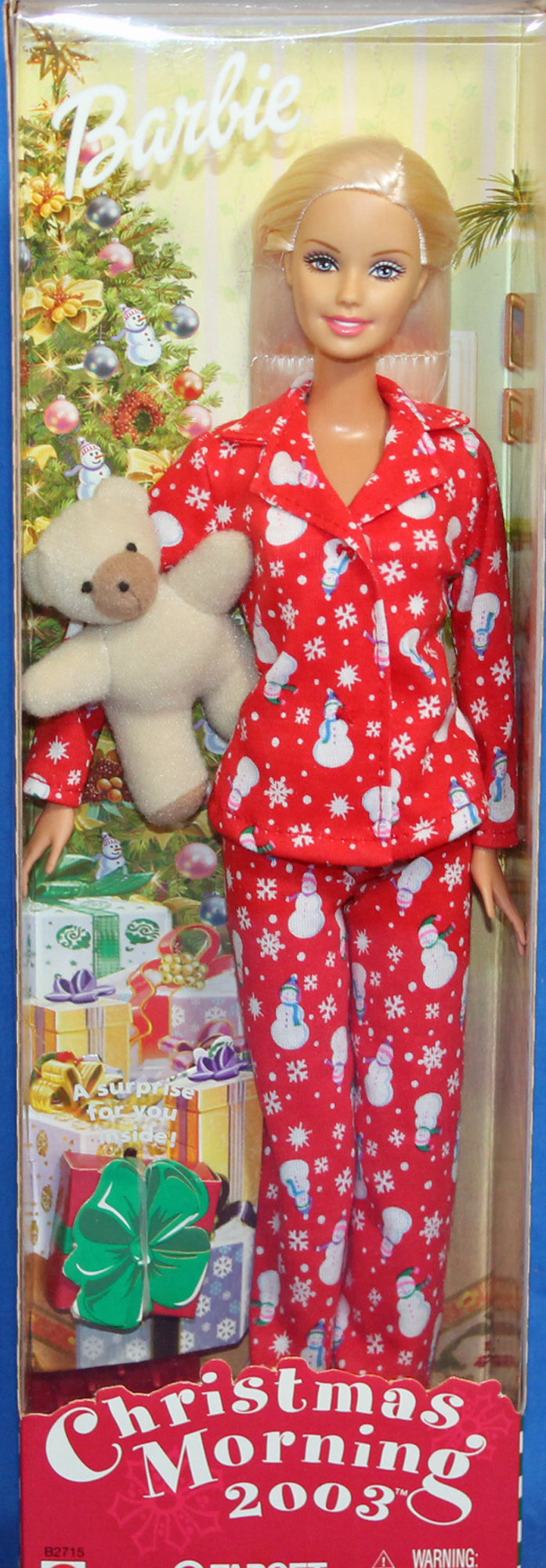 2003 Christmas Morning Barbie (B2715)