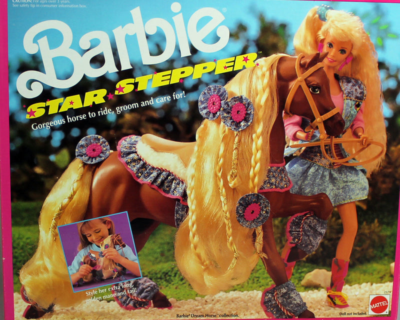 1991 Star Stepper Horse Barbie (2575)