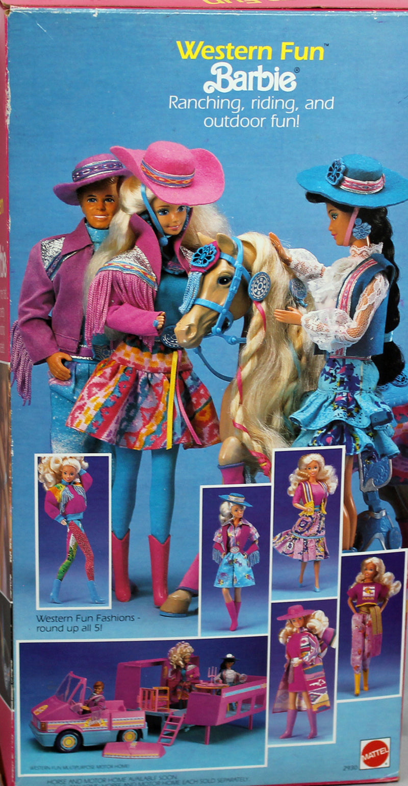 1989 Western Fun Barbie (2930) - African American