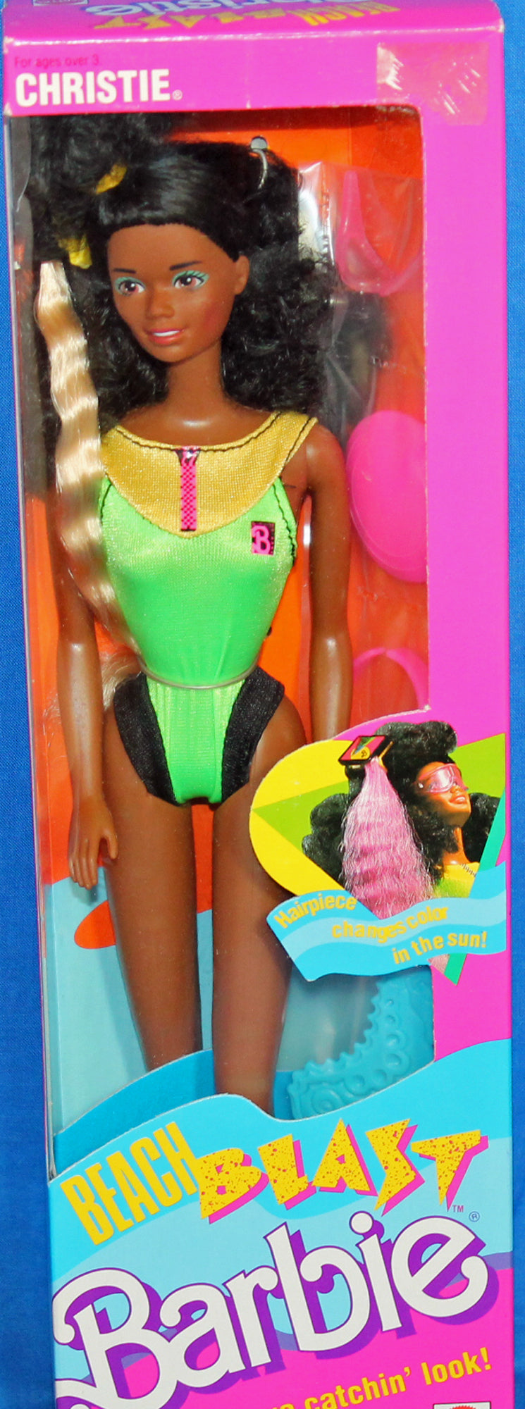 1989 Beach Blast Christie Barbie (3253)