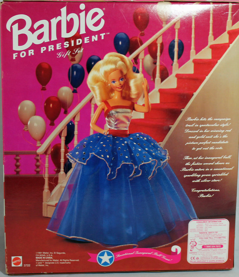 1991 Barbie for President Barbie (3722)