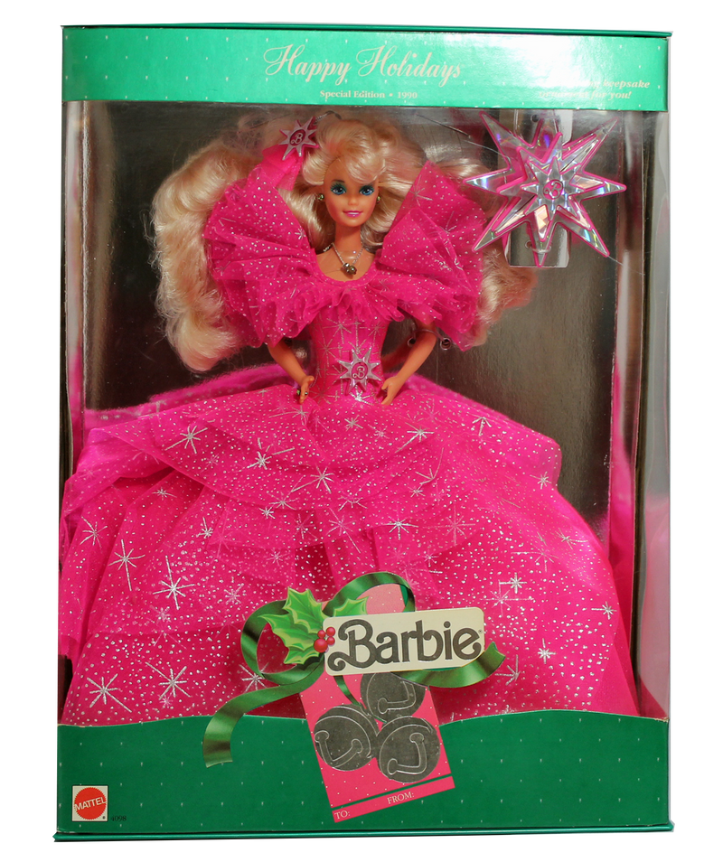 1990 Happy Holidays Barbie (4098)