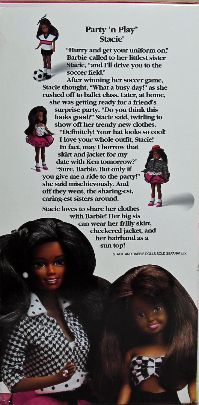 1992 Party n Play Stacie Barbie (4115) - African American