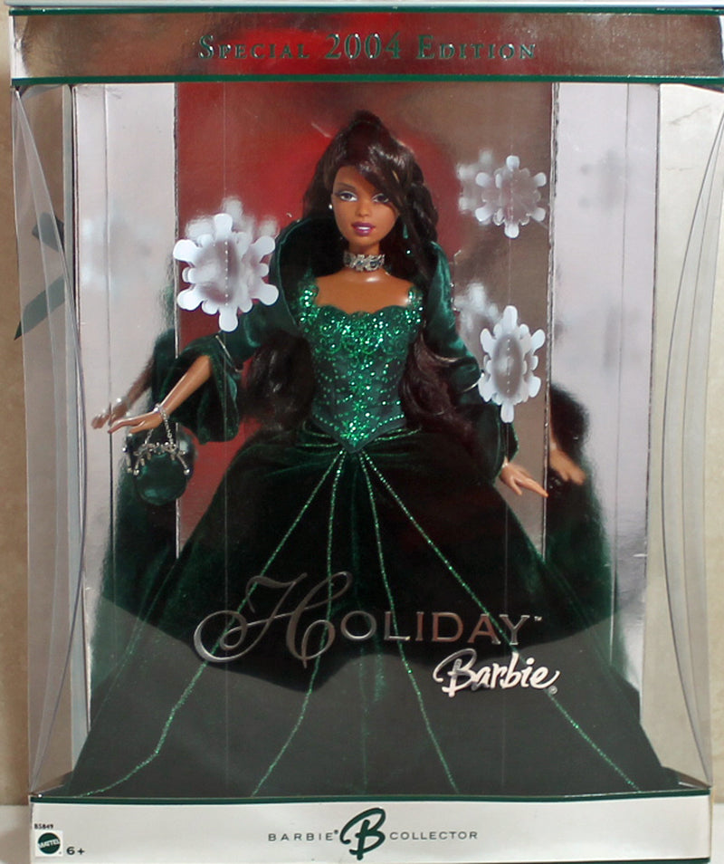 2004 Happy Holidays Barbie (B5849) - African American