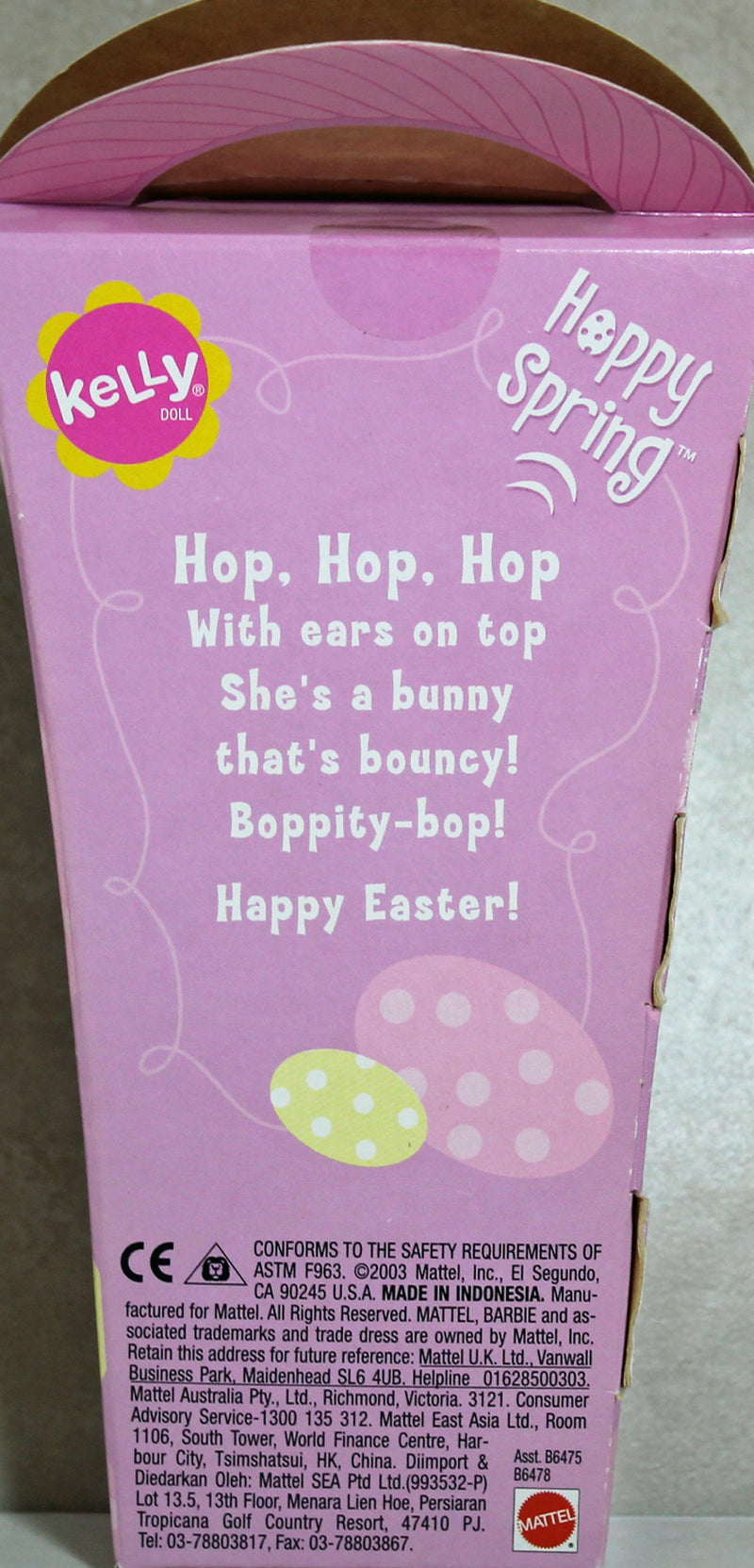 2003 Happy Spring Easter Marisa Kelly Barbie (B6478)