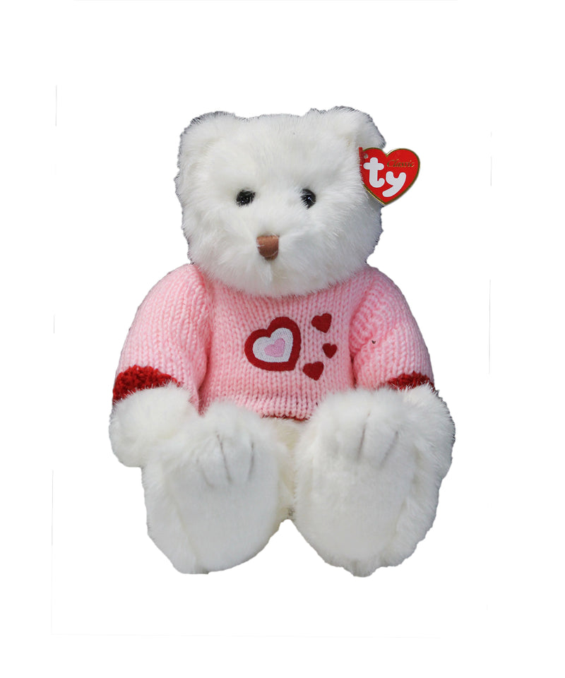 Ty Classics: Lacey the Bear with Pink Sweater