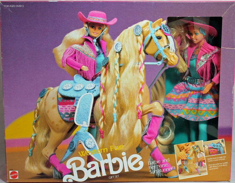 1990 Western Fun Barbie (5408)