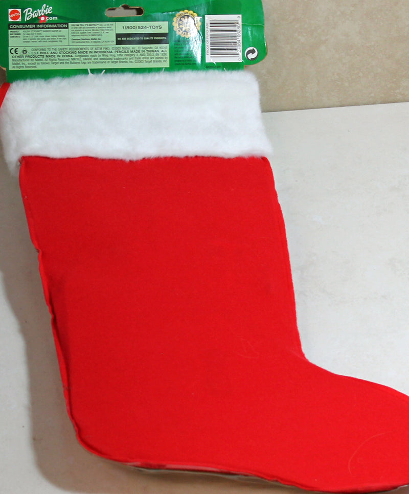 2003 Barbie Holiday Stocking Gift Set Barbie (B8290)