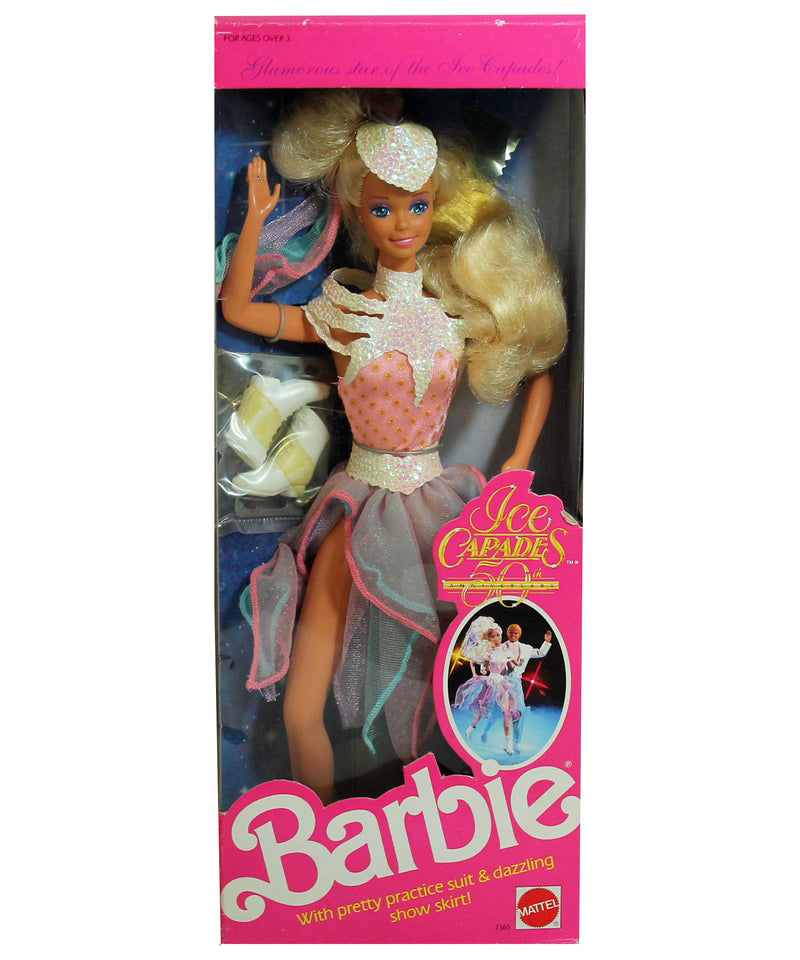 1990 Ice Capades 50th Anniversary Barbie (7365)