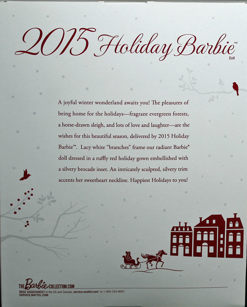 2015 Holiday Barbie (CHR76)