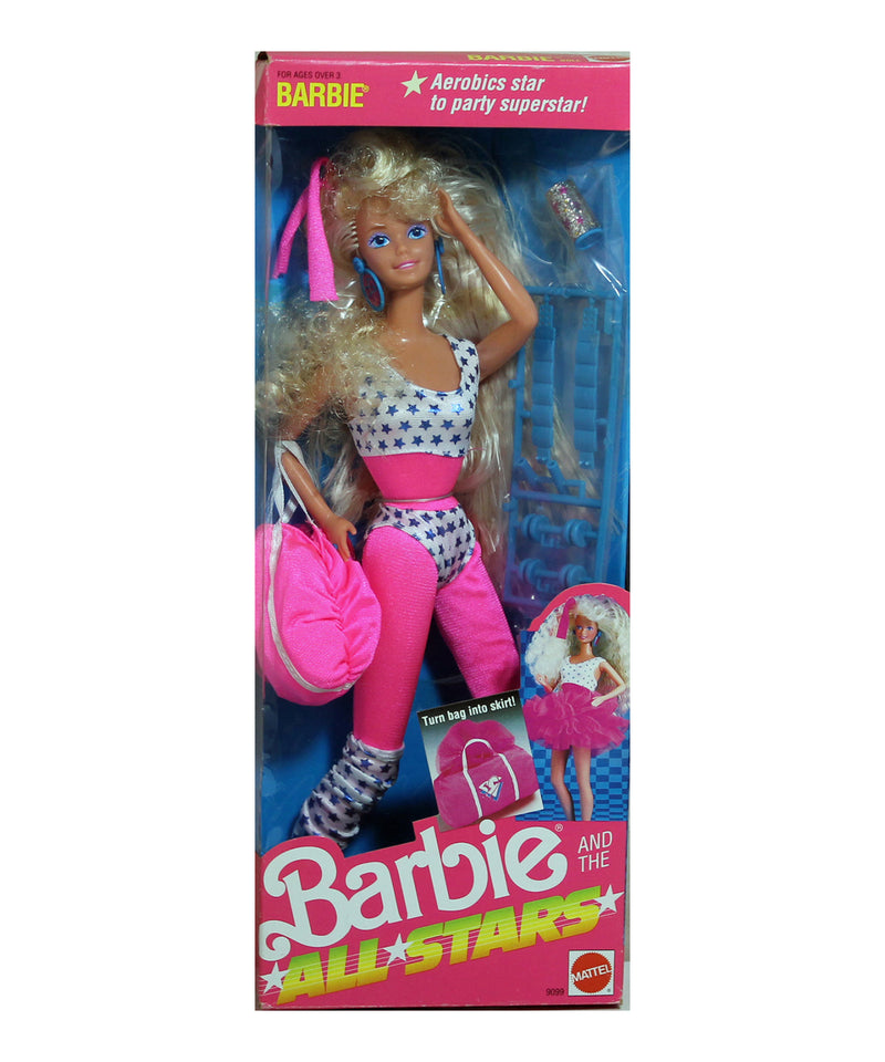 1989 Barbie and the All Stars Barbie (9099)