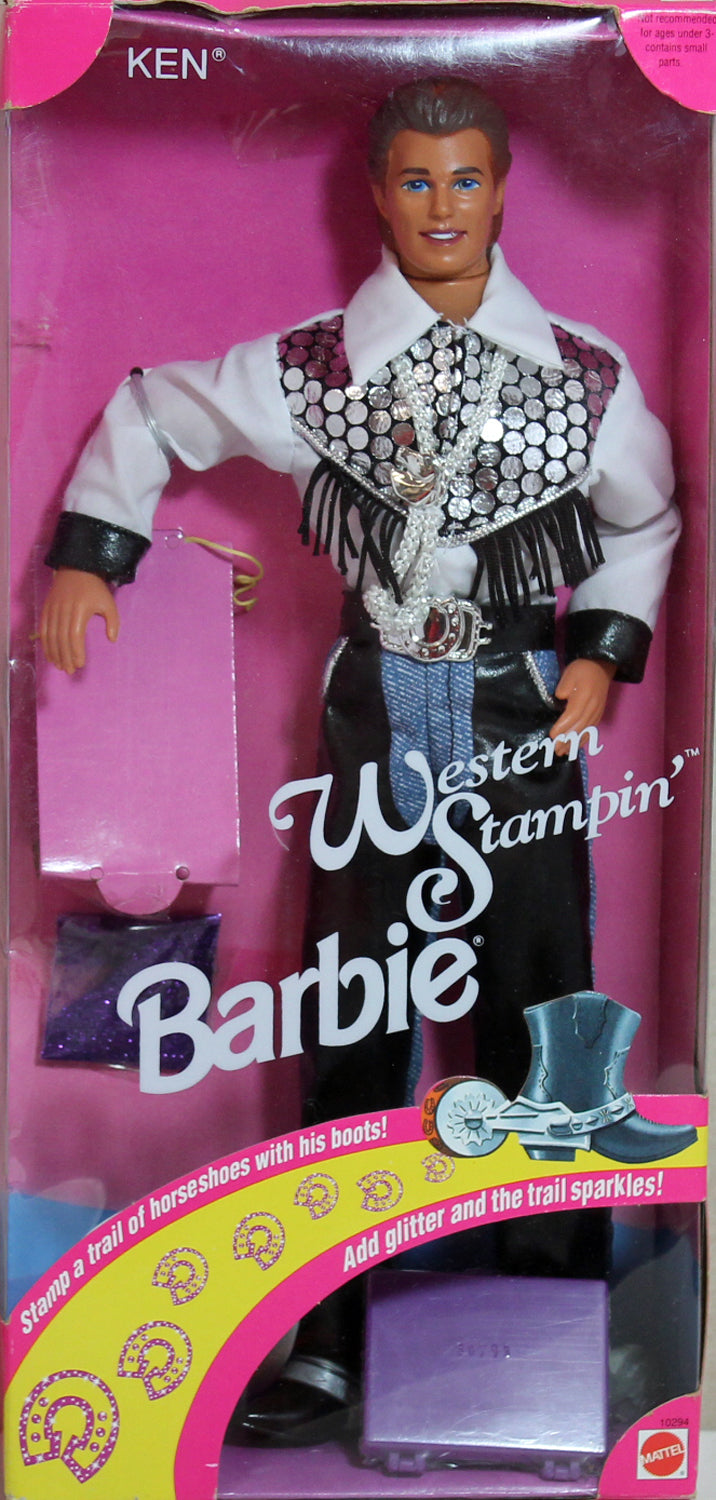 1993 Western Stampin' Ken Barbie (10294)