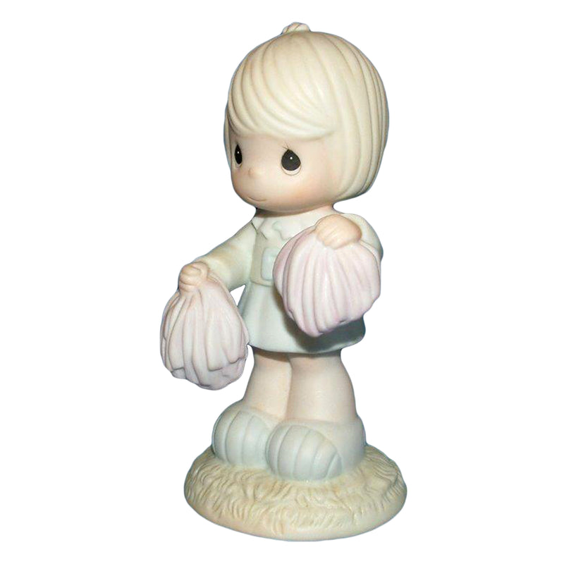 Precious Moments Figurine: 104035 Cheers to the Leader