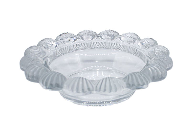 Lalique Bowl: 11027 Pornic Scallop Candy Dish