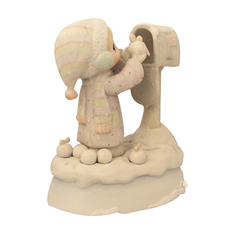 Precious Moments Figurine: 112402 I'm Sending You a White Christmas | Musical