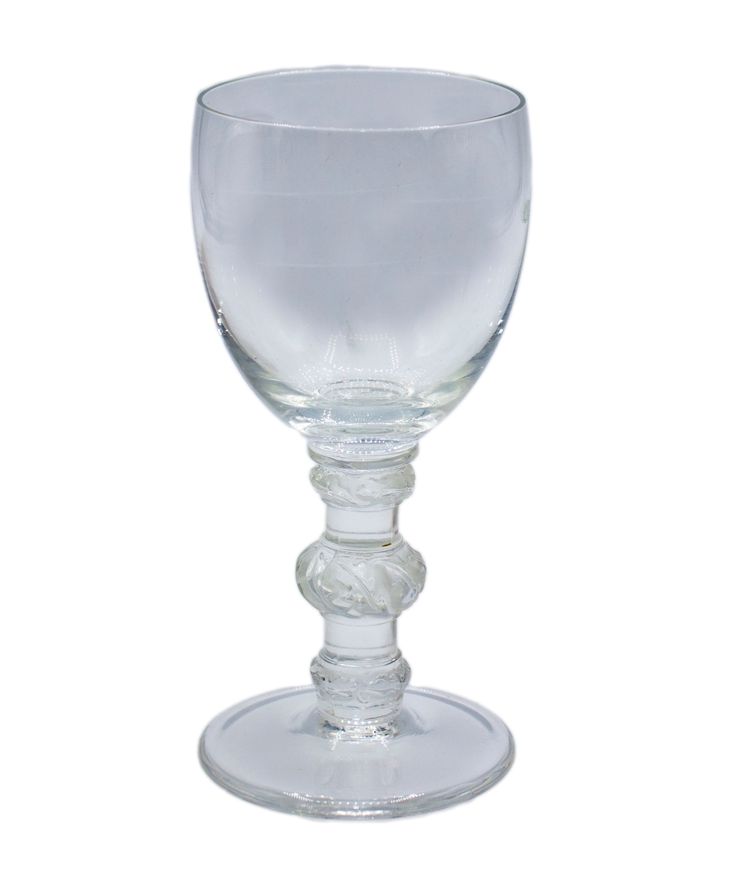 Lalique Stemware: Saint Hubert Cordial Wine Glass