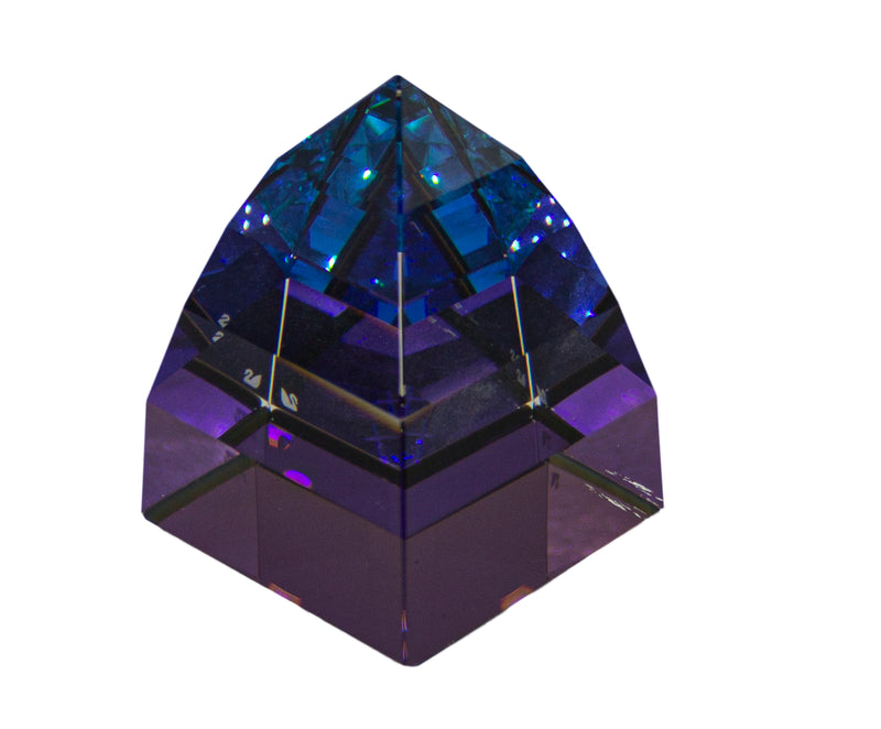 Swarovski Paperweight: 139464 Pyramid -  Bermuda Z