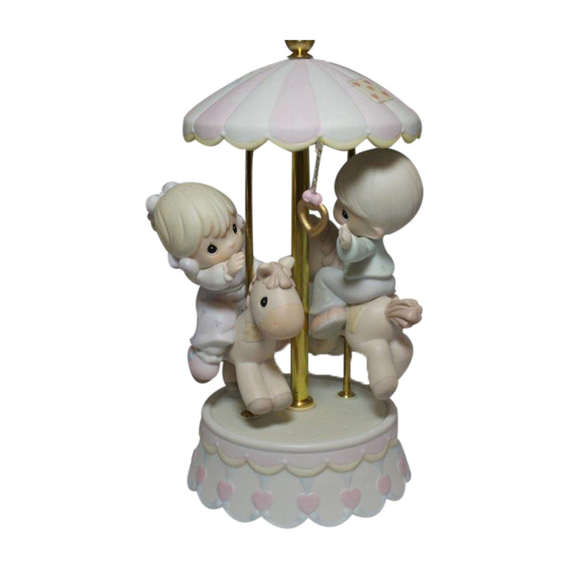 Precious Moments Figurine: 139475 Love Makes the World Go 'Round