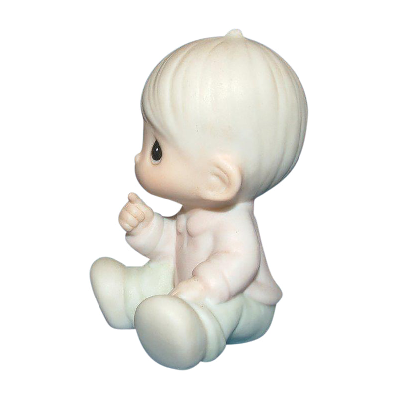 Precious Moments Figurine: 015792 Tell Me a Story | Family Christmas Scene