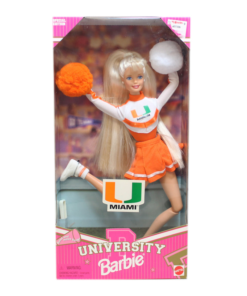 1996 Miami University Cheerleader Barbie (17794)