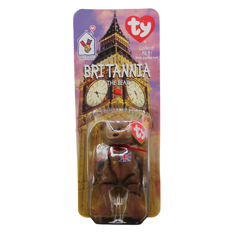 Ty Teanie Beanie: Britannia the Bear