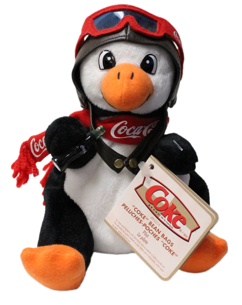 Coke Plush: Pilot Penguin