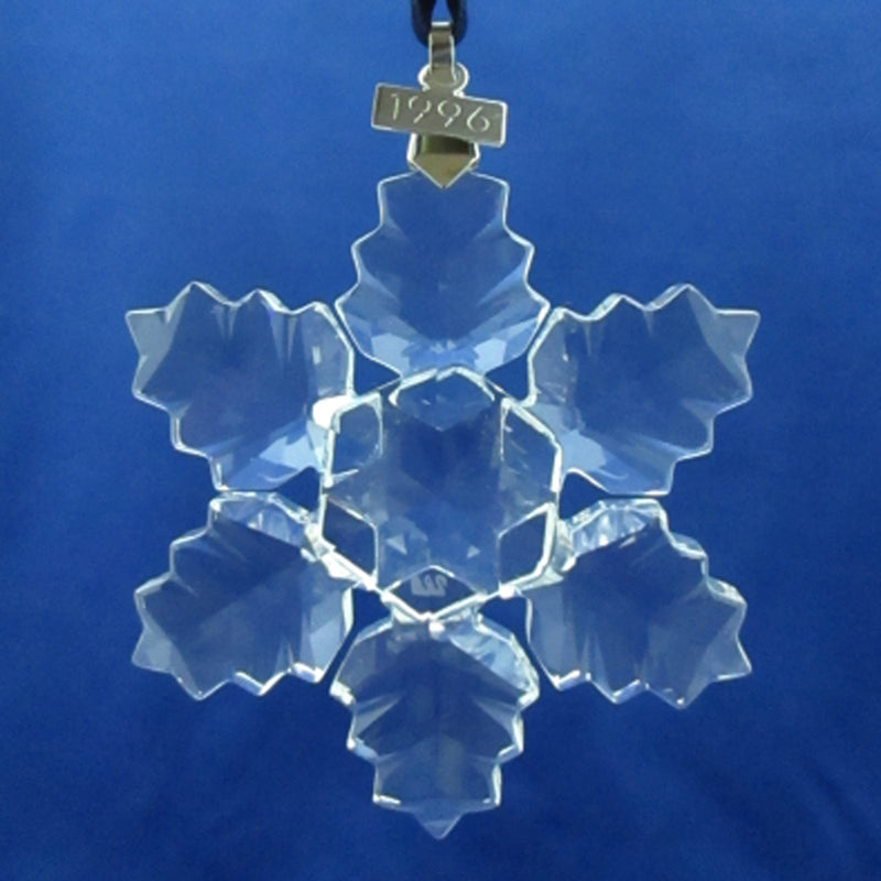 Swarovski Crystal: 199734 Christmas Snowflake Ornament - 1996