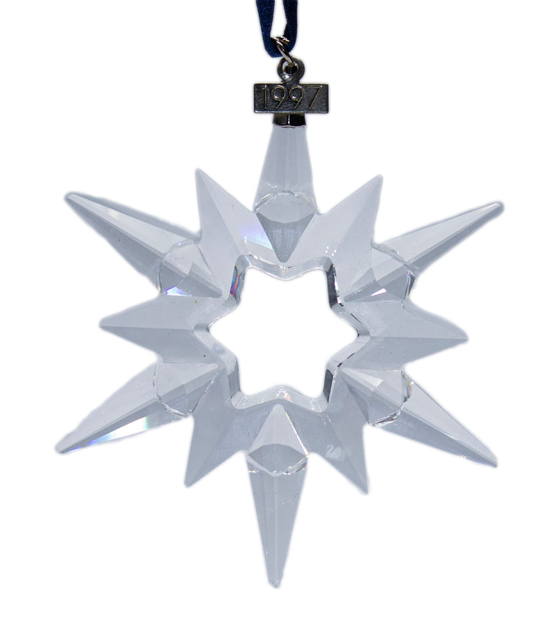 Swarovski Crystal: 211987  Christmas Snowflake Ornament - 1997