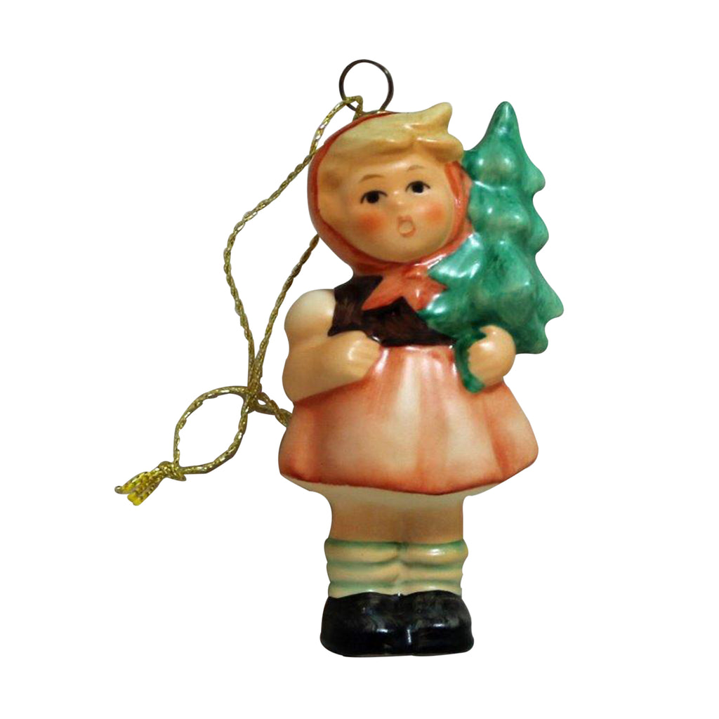 Hummel Figurine: Girl With Fir Tree - Ornament - 239/D/O