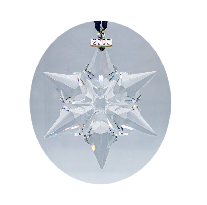 Swarovski Ornament: 243452 Christmas Snowflake - 2000