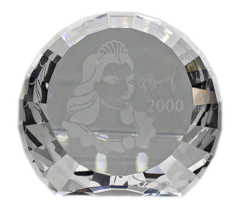 Swarovski Paperweight: 256855 2000 Large Columbine