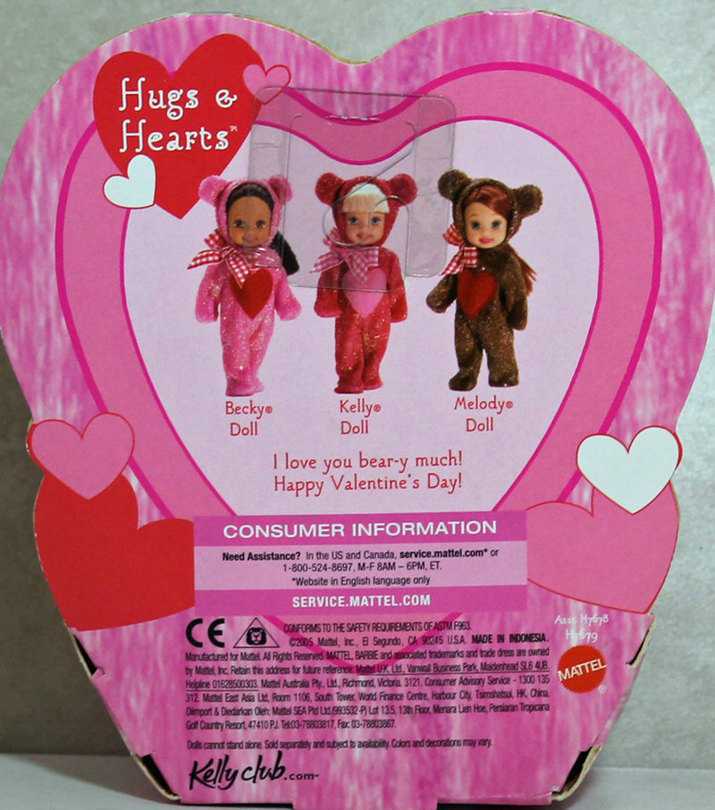 2005 Hugs & Hearts Kelly Barbie (H7679)