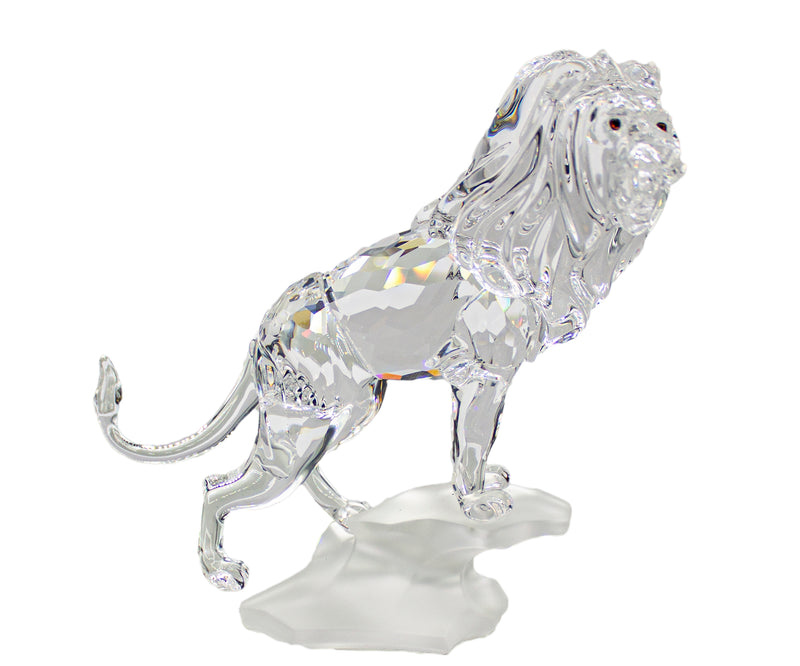 Swarovski Figurine: 269377 Lion Standing on a Rock